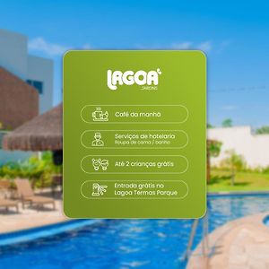 Lagoa EcoTowers Resort - Acesso gratuito ao Lagoa Termas Parque e Ecopraia
